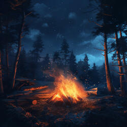 Rustic Fireside Resonance