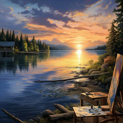 Intense Study with Rain