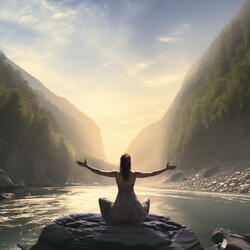 Serene Breeze by the Waterside