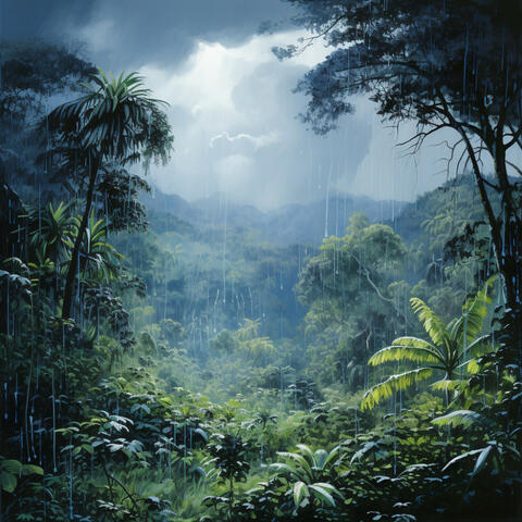 Forest Rain Ambience with Chirping Birds