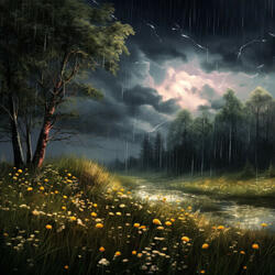 Rainfall Serenade: Piano Melodies