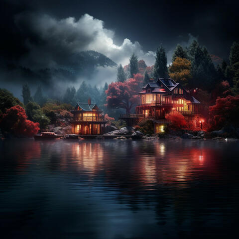 Riverside Night Sleep Refrain: Music by the Sound of River