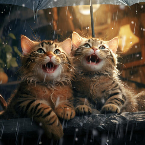 Raindrop Playtime for Kitties Cantata: Music in the Rain