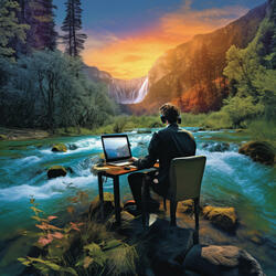 Work Symphony by the Flowing Stream