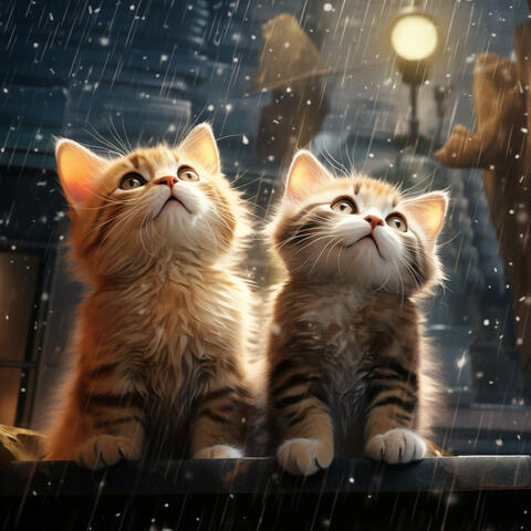 Rainfall Pet's Dreamy Melodies: Music in the Rain