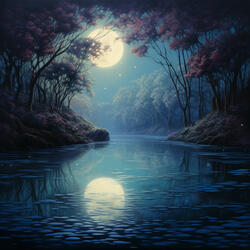 Calm Bay Waters Nocturne