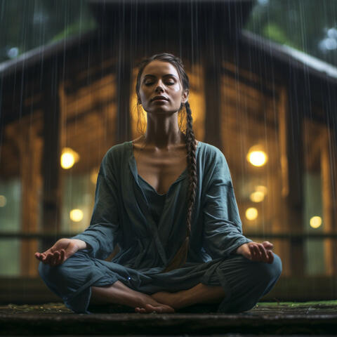 Meditation Rainfall Harmony: Music in the Rain
