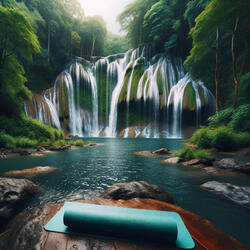 Gentle Falls for Yoga Balance