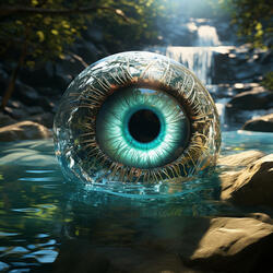 River's Relaxing Crescendo