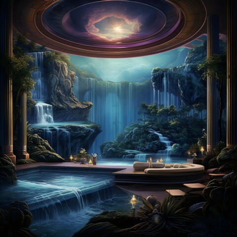 Ethereal Spa Harmony: Rain Raindrops Tranquility