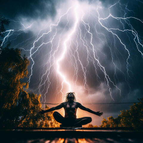 Yoga Thunder: Serene Storm Chant