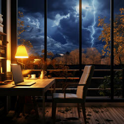 Workday's Embrace in Elemental Storm