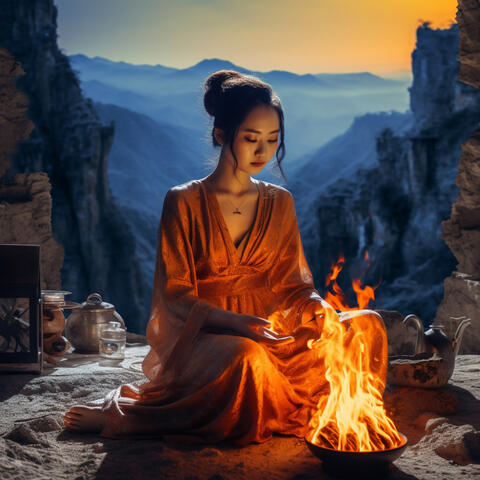 Blaze of Meditation: Radiant Fire Insight Rhapsody