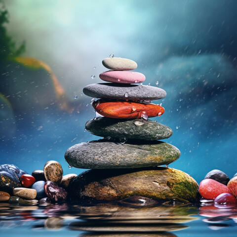 Soothing Yoga Harmony: Rain Raindrop's Music