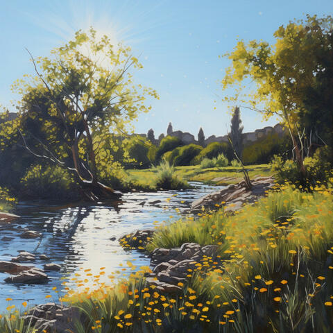 River's Resonance: Binaural Nature Waves