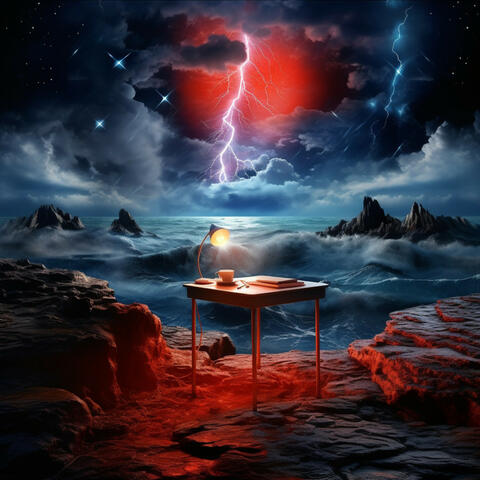 Soothing Study Sessions: Raindrops Rain Music Waves