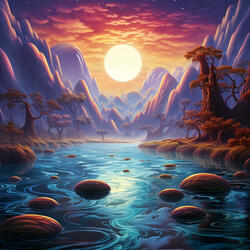 Reflective River Serenity