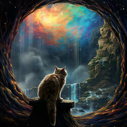 Purring Prelude in Raindrops Rain