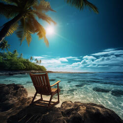 Calm Waves of the Ocean