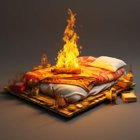 Dreamy Blaze Beats: Harmonic Flames