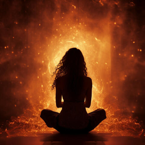 Meditating with Gentle Flames: Cadence of Serenity