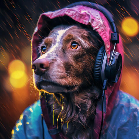 Rainy Doghouse Serenity: Raindrop Canine Sleep Hymn
