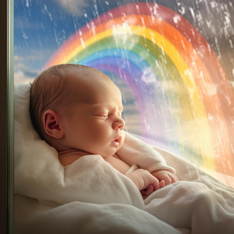 Rainy Baby Euphoria: Baby's Serene Playtime Gentle Showers