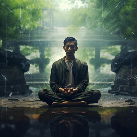 Melodic Rainy Meditation: Serene Rain Meditation Melodies