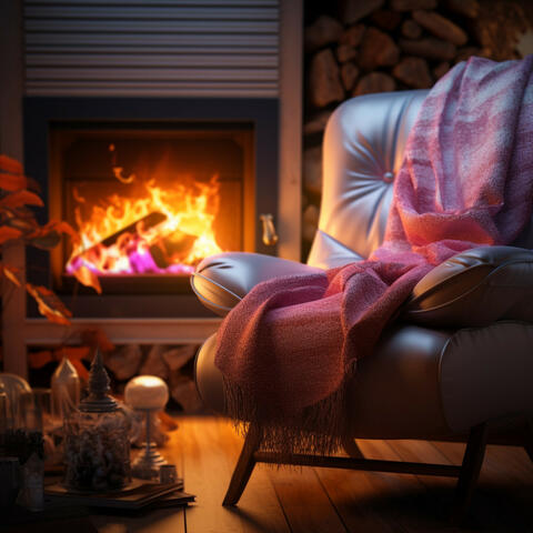 Blissful Relaxation by the Fire: Harmony in Flames