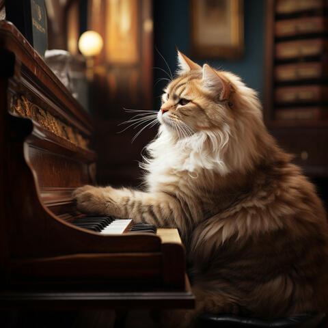 Armonía Felina: Piano Meditativo Para La Tranquilidad De Los Gatos
