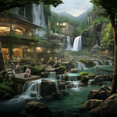 Waterfall Spa: Gentle Cascade Melodies
