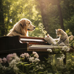 Pets Piano Serenity
