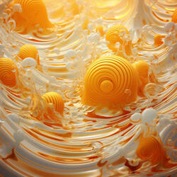 Music in Serene Ripples