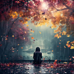 Melodic Rain Relaxation in Serenity