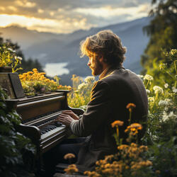 Resonancia Tranquila De Teclas