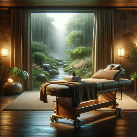 Rainy Repose: Binaural Massage Sounds