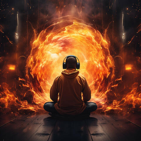 Meditative Flames: Calming Fire Symphony