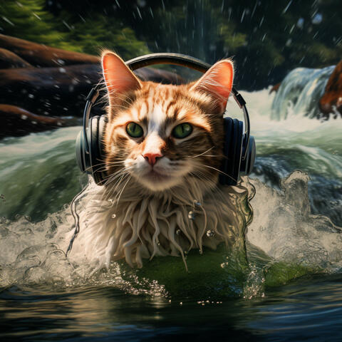 Serene Cat Naptime: Ambient Waterside Cat Harmony
