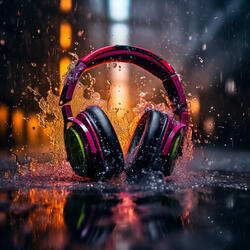 Binaural Downpour Serenity Tune