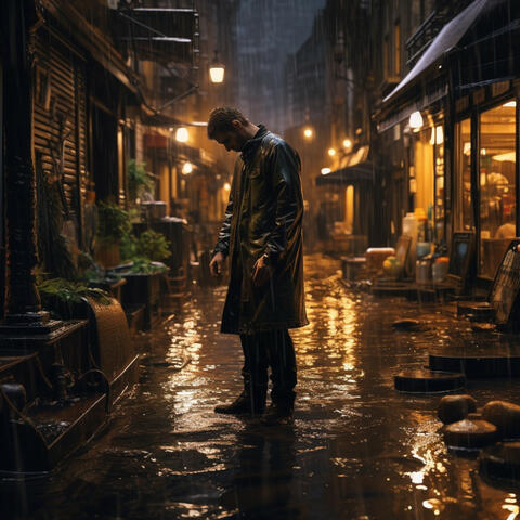 Binaural Rain Focus: Steady Downpour Tunes