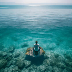 Meditative Tides Oceanic Calm