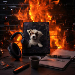 Pet Relaxing Fire Tune