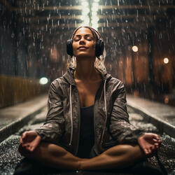 Ambient Rain Yoga Wave