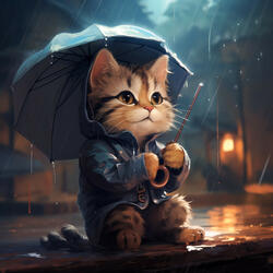Rain Soothe Cat Harmony