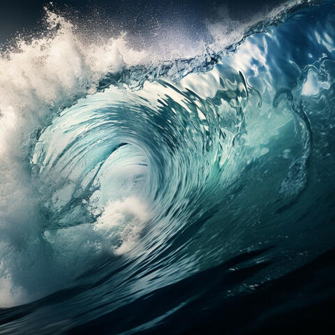 Meditation by the Sea: Oceanic Tranquility`