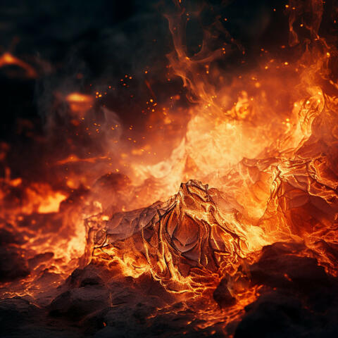 Nature's Fire Soundscape: Crackling Comfort