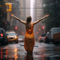 Rain Echoes Yoga Peace
