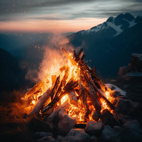 Studying with Firelight: Calming Flame Ambience