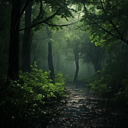 Soothing Rain’s Gentle Cadence