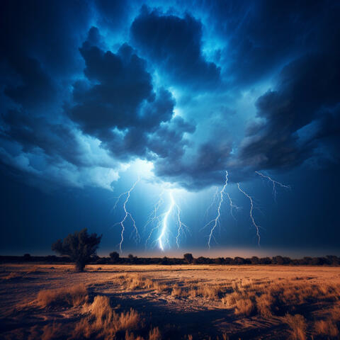 Thunder's Nature Symphony: Wild Storm Echoes